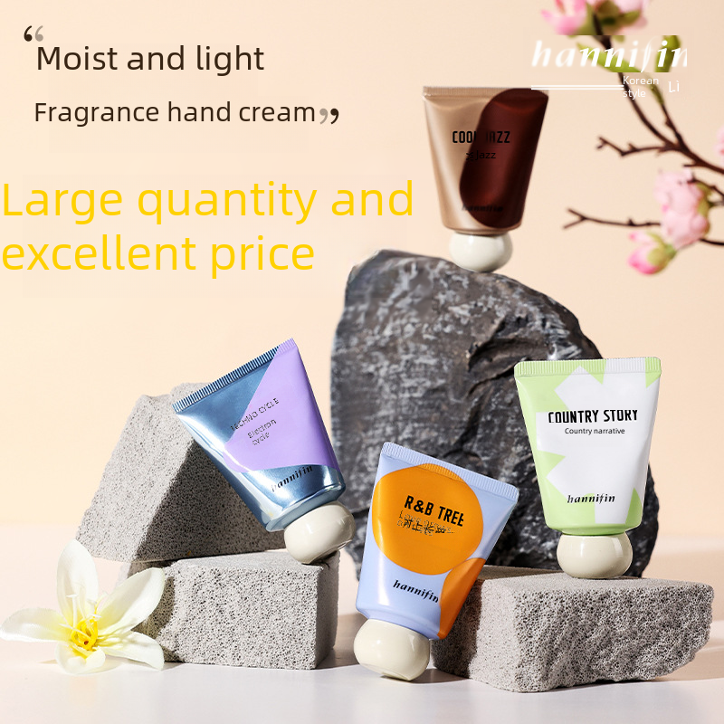 Han Fangli hand cream vitamin E milk genuine moisturizing perfume nicotinamide anti-dry small fat pier hand gift