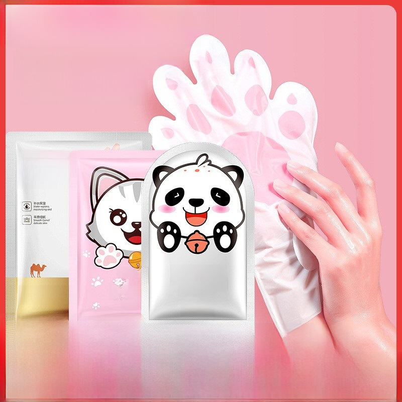 Cat claw hand film fairy Naier goat milk niacinamide foot film moisturizing nail gloves manufacturers