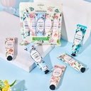 [Cosmetics for ] Meidian Flowers Fragrance Hand Cream 5 Pack Bagged Hand Cream Set
