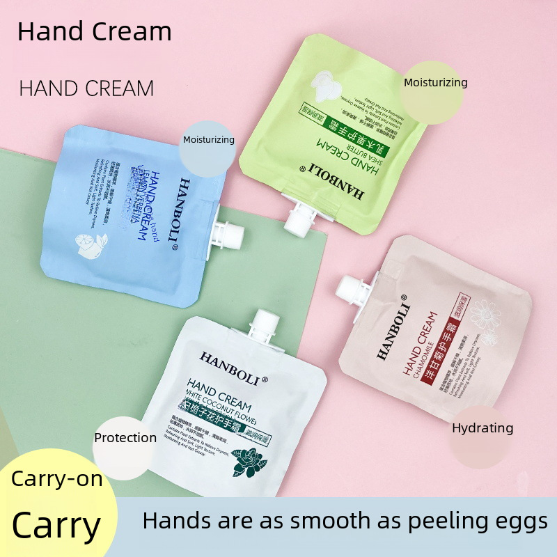 HANBOLI hand cream moisturizing moisturizing moisturizing tender and smooth portable clothes Gardenia chamomile flower fragrance women's portable clothes