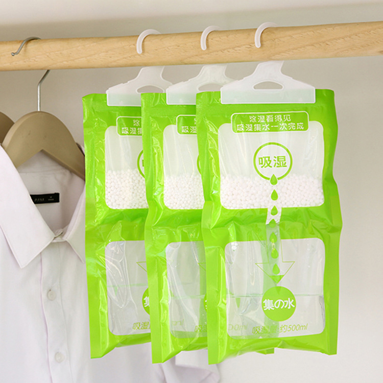 Household indoor hanging wardrobe wardrobe desiccant moisture absorption bag desiccant dehumidification bag daily necessities