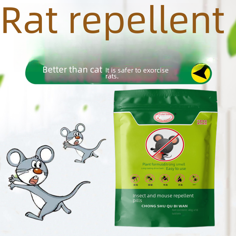 Factory direct camp rat repellent pill insect repellent rat outdoor Indoor Insect rat repellent pill insect repellent rat repellent artifact