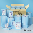 10 Pieces of Wet Tissue Wet Wipes Baby 10 Pieces of Non-woven Wet Tissue Paper Maternal and Infant Online Shop Small Gifts Low Price Supply