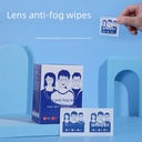 Anti-fog Wipes Disposable Lens Wipe Paper Screen Lens Rearview Mirror Glasses Anti-fog Cleaning Paper