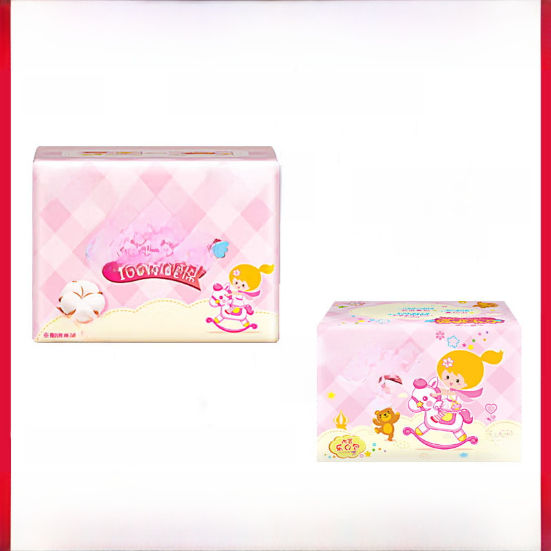 7. Du. Empty. Room in stock girls' care cotton soft fragrance-free private sanitary pad 155m 18 pieces N618