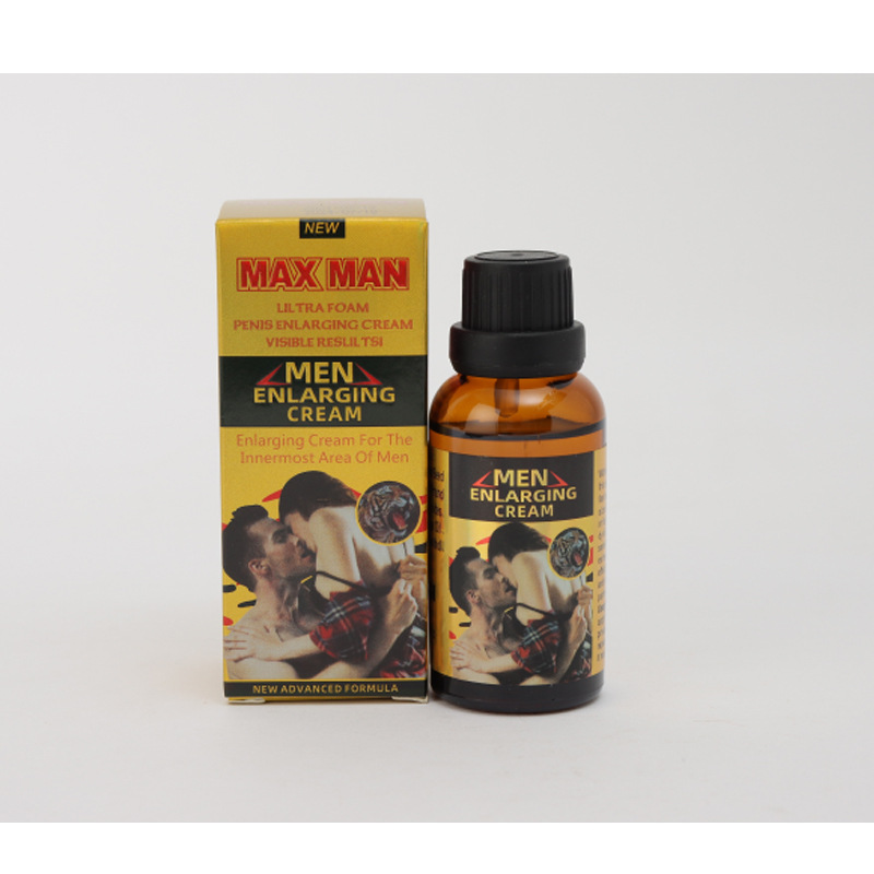 MAXMAN金色按摩精油 30ml 男性成人用品 按摩凝胶滋养霜