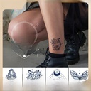 Collection of Herbal Tattoo Stickers Plant Advanced Sense Semi-Permanent Juice Tattoo Waterproof Animal for