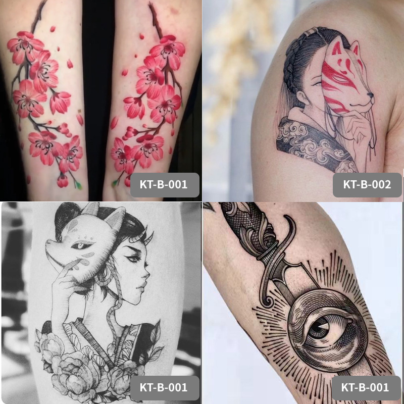 Internet Red Tattoo Sticker Juice Sticker Upgrade Men's and Women's Herbal Tattoo Sticker Tattoo Sticker Waterproof Can't Wipe Off