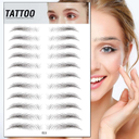 Fake Eyebrow Sticker 3D Waterproof Semi-permanent Eyebrow Sticker tattoo Sticker for Women Lasting tattoo Artifact Face Sticker