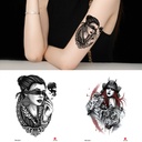 Flower arm tattoo stickers small flower arm waterproof tattoo stickers beauty tattoo stickers manufacturer in stock supply can be produced in pictures