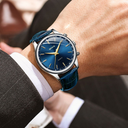 wokai business watch quartz sports watch men's casual belt watch men's watch