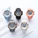 Student children's electronic watch sports watch Korean simple colorful luminous alarm clock outdoor electronic watch