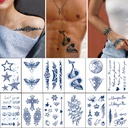 Herbal Semi-permanent tattoo Semi-permanent tattoo Anti-rub Anti-sweat tattoo
