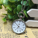 Cross hanging watch for the elderly children student watch bronze key chain hanging watch necklace pocket watch round large buckle watch