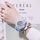 Candy color electronic watch