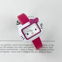 Student Watch Korean Simple Temperament ing Style Women's Watch Cartoon Children's Electronic Watch