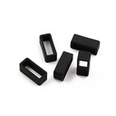 Silicone Strap Ring Watch Band Cycle Watch Accessories Rubber Strap Ring Buckle Rubber Buckle 18 20 22