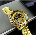 NEPIC Nabec South America Explosions Inverter Clown & Rhino Personality Large Dial Quartz Watch