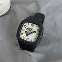 Watch Women's ins Style High Color Value Joker Student Party Junior High School Male Niche Square Electronic Watch