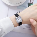 Watch 6 Square Watch Female Middle School Students Simple Harajuku Temperament Small Dial Korean Artistic Retro Mori Girl