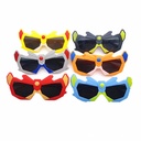 Transformers Shape Children's Sunglasses Fashion Children's Mirror Korean Anti-UV Children's Sunglasses