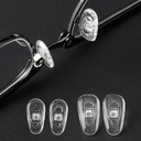 硅胶眼镜鼻托 瓜子形托叶 眼镜配件 批发 H-21