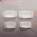 Glasses Nose Pad Rectangular Frosted Nose Pad Inserted Silicone Glasses Nose Pad Leaf Eye Accessories