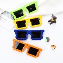 Cute Funny Building Blocks Mosaic Sunglasses Unisex Sunglasses Supply Glasses Multicolor Mixed Batch