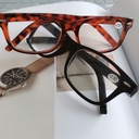 Fashion big frame flower glasses presbyoscopic glasses resin reading glasses 106 model run Jianghu temple fair products