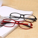 HD resin tr90 reading glasses light elderly glasses non-slip off rubber feet small frame vintage glasses