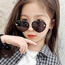 Love children's sunglasses Girls boys baby cute cute Korean ins style sunglasses fashion trend