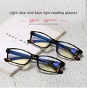 Anti-blue light reading glasses 8015 Ultra Light Anti-blue light reading glasses men and women Classic reading glasses factory