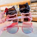 Children's Glasses Girls Cute Cat Ears Sunglasses Princess Baby Sunglasses Anti-UV Summer Photo