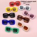 fat frame box fashion personality Internet celebrity style children's sunglasses concave style sunglasses