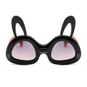 2024 new 61004 European and American children's sunglasses cartoon cute rabbit UV protection sunglasses toad glasses
