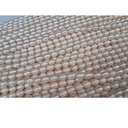 Pearl semi-finished rice beads 8-9mm drop-shaped freshwater pearl necklace natural pearl oval loose beads strong light