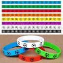 Grouping Club Fans Football Silicone Bracelet Supply Qatar World Cup Rubber Wristband