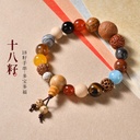 Eighteen bracelets Duobao Bodhi 18 seeds Hangzhou Lingyin with men's and women's cultural play beads 18 seeds bracelet