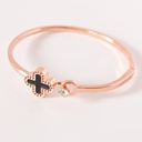 Factory Direct Korean style fashion all-match Lucky Clover bracelet INS style student watch accessories bracelet