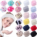 Flannel Face Wash Wrist Sports Hand Band Hair Band Waterproof Hand Wash Wrist Band