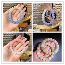 Imitation Bodhi Bracelet Plate Playing Girl's Soft Fingers Gradient Color Super Fairy Blue Peach Pink Beads Fashion Bracelet