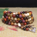 Stall products sandalwood multi-treasure string 8mm multi-treasure beads 108 beads rosary beads fashion bracelet