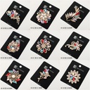 rhinestone brooch High sense pin anti-light silk towel buckle ladies elegant temperament alloy chest flower accessories