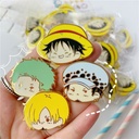 One Piece Brooch Animation Surrounding Luffy Solon Japanese Cartoon Cute Sea King Metal Bag Accessories Badge