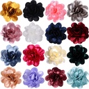 7cm Bright Silk Handmade Flower Fabric Flower diy Clothing Accessories Shoes Flower Hat Flower Hair Belt Material