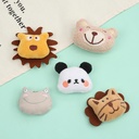 Cute cartoon clothing accessories girl clothes soft cute accessories felt bag pendant pet rope jewelry manufacturers