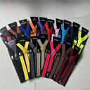 Strap clip adult straps men's and women's suspenders elastic solid color strap clip factory direct spot