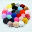 Spot 5cm imitation rabbit hair small fur ball hair accessories clothing diy accessories dopamine color fur ball