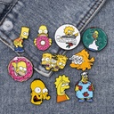 creative hot brooch cartoon character funny personality alloy dripping brooch pin