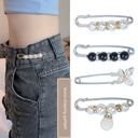 Pin brooch anti-exposure buckle women's small luxury Pearl small pin fixed clothes decoration creative all-matching accessories